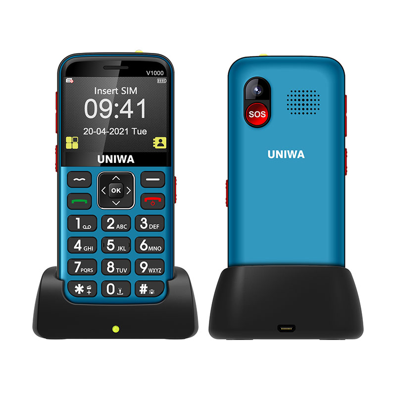 Senior Bar Cell Phone Uniwa V1000 Big Button 4g