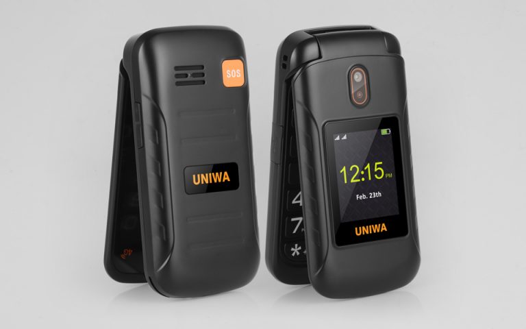 New Product Launch V909t Flip Phone For Seniors Uniwa