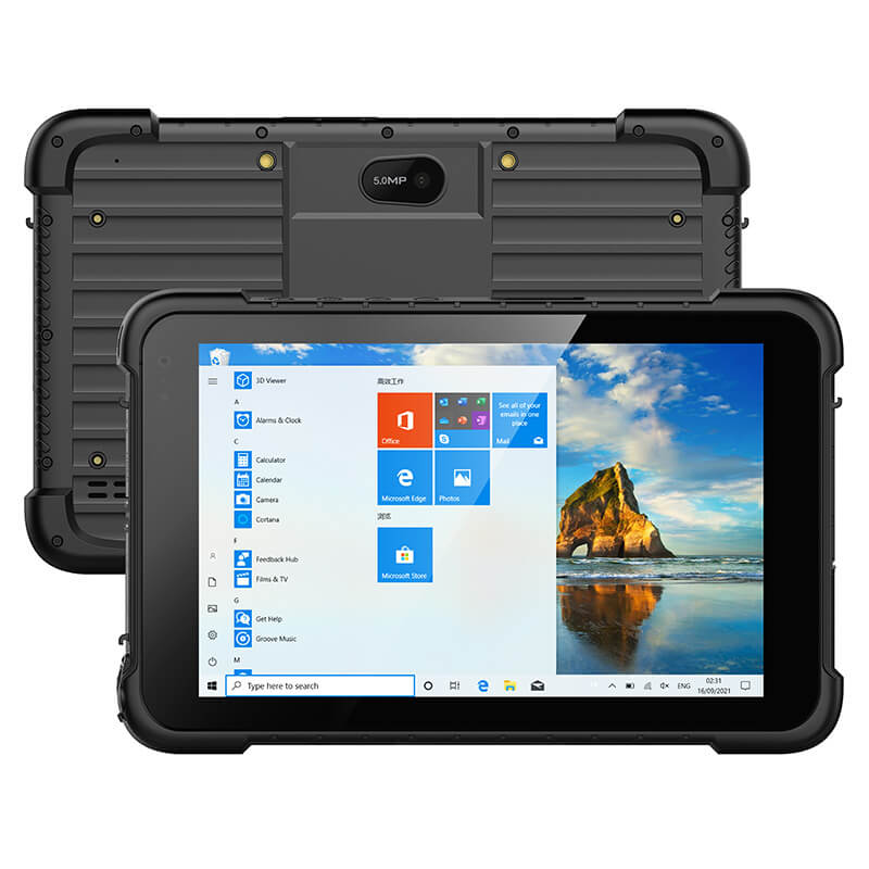WinPad W86H 8 Inches Touch Screen Waterproof Rugged Windows 10 Tablet PC  with SIM Card - UNIWA