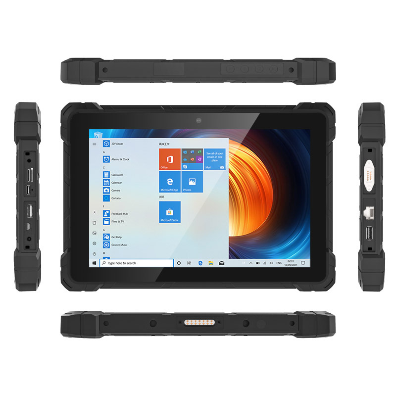 WinPad W88 8 Inches IP65 4G LTE Industrial Rugged Tablet Windows 10 Pro  Intel N5100 - UNIWA