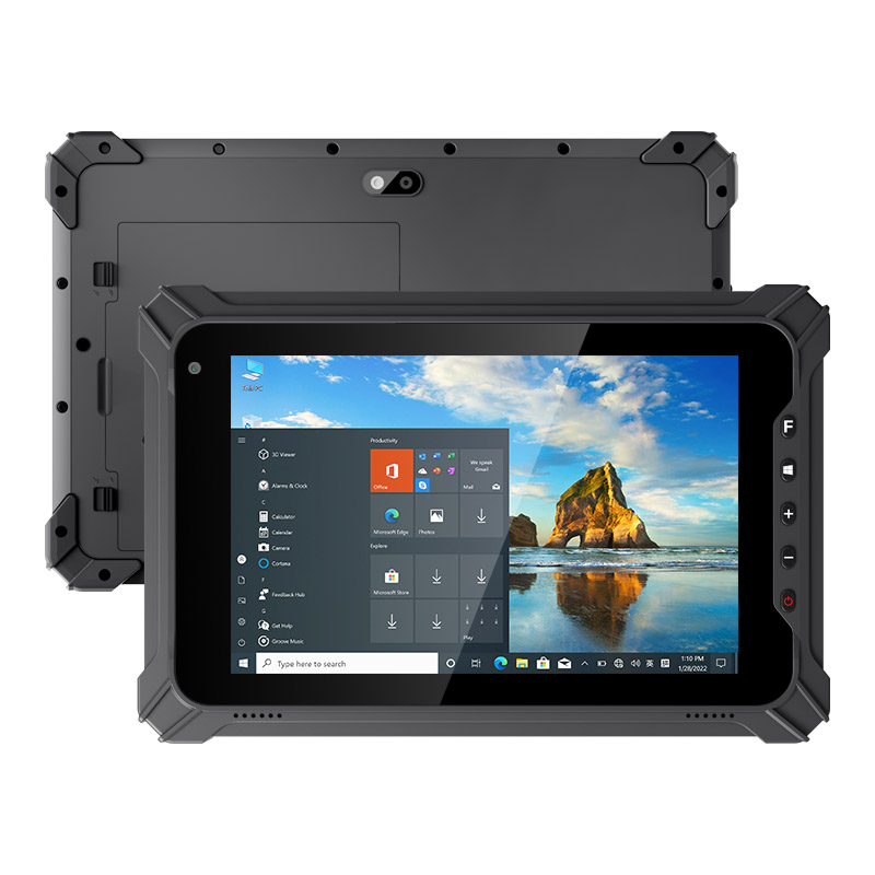WinPad W108 10.1 Inches 8GB RAM Ethernet IP67 Rugged Industrial PC Tablet  Windows 10 Pro - UNIWA